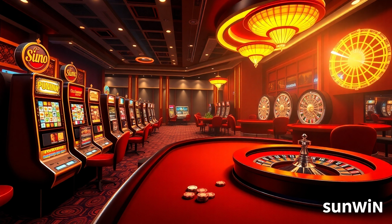 Experience the excitement of trang chủ sunwin with vibrant casino visuals and interactive games.