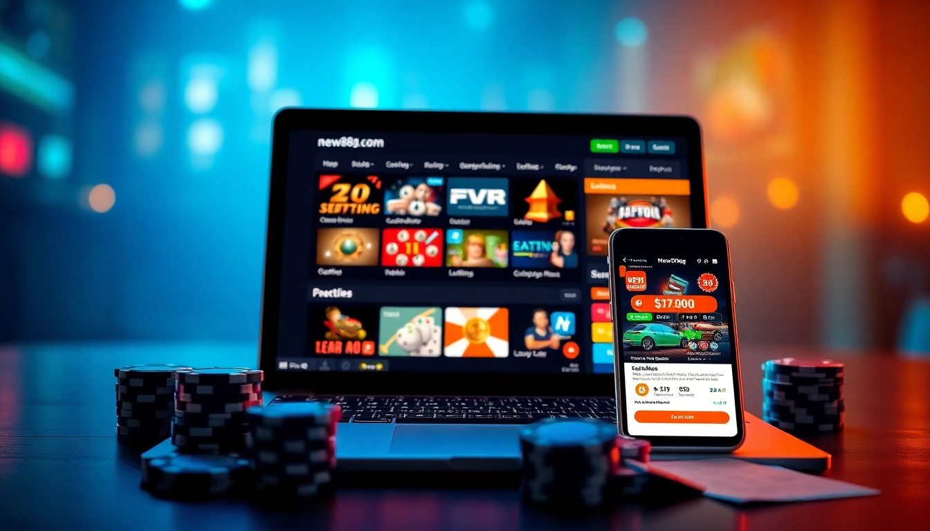 Explore the vibrant gaming experience on new88go.com, showcasing online betting options and exciting promotions.